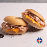 Sándwich Bagel Jamón de Pavo Queso