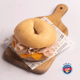 Sándwich Bagel Jamón de Pavo Queso