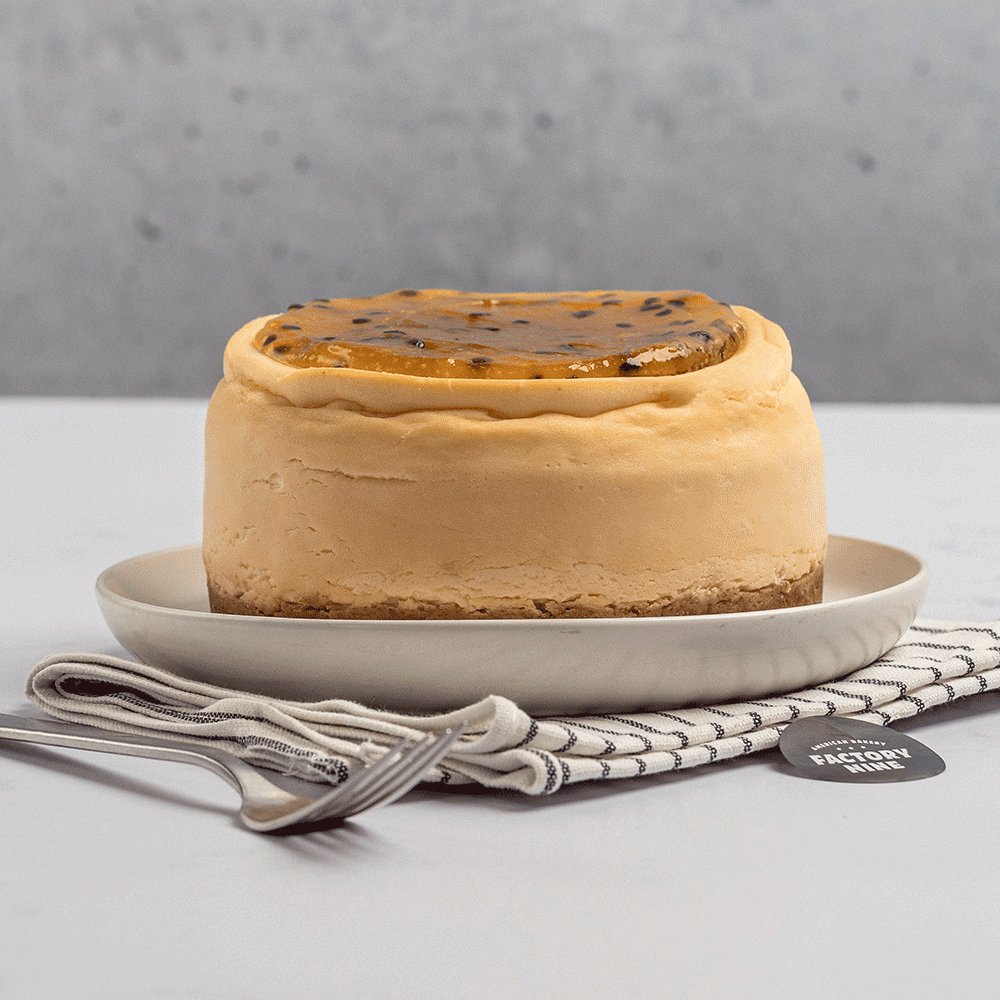 Cheesecake New York & Maracuyá Sin Azúcar