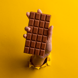 Tableta de chocolate con Papas Fritas
