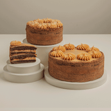 Torta Brownie Manjar Blanco & Frambuesa