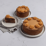 Torta Brownie Manjar Blanco & Frambuesa