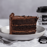 Trozo Torta Dark Cake